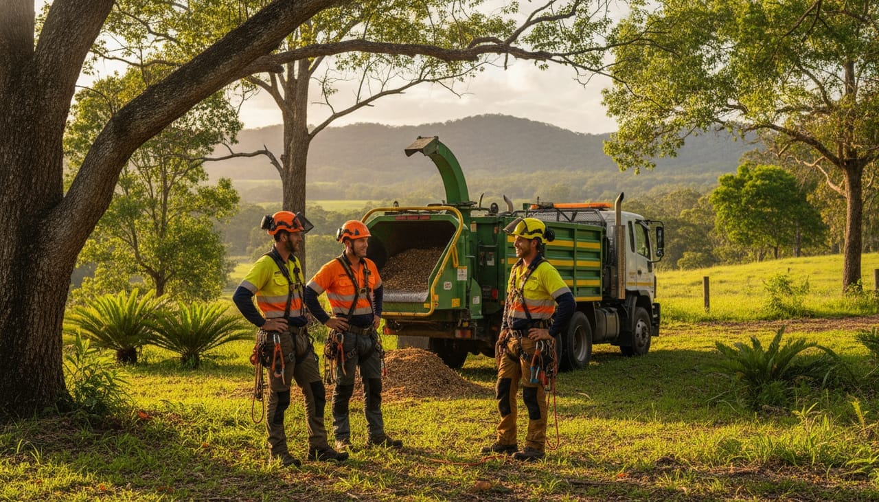 The Brisbane West Arborist team — qualified arborists serving the Brisbane West